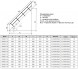 Ограждение лестниц ОЛХ 45-12.42 Серия 1.450.3-7.94