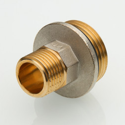 Ниппель переходной VALTEC VTr.601 ВР 1 1/2&amp;quot;х1 1/4&amp;quot; DN 40x32 PN 16 коллекторный латунный