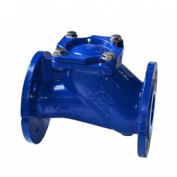 Клапан шаровый DN 80 PN 10/16 обратный фланцевый чугунный
