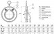Клапан обратный Benarmo 3061 DN 100 PN 16 одностворчатый межфланцевый