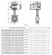 Затвор дисковый поворотный ABRA BUV-VF 863 EASTRN DN 40 PN 16/10 межфланцевый с электроприводом