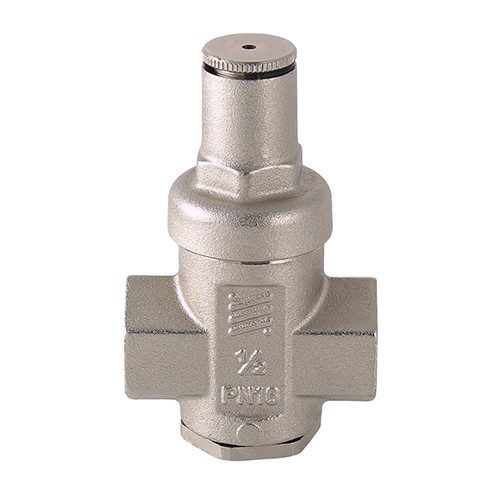 Редуктор давления VALTEC VT.087.N.0445 1/2&amp;#039;&amp;#039; DN 15 PN 16 поршневой, прямого действия, латунный с никелевым покрытием
