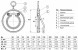 Клапан обратный Benarmo 3061 DN 150 PN 16 одностворчатый межфланцевый