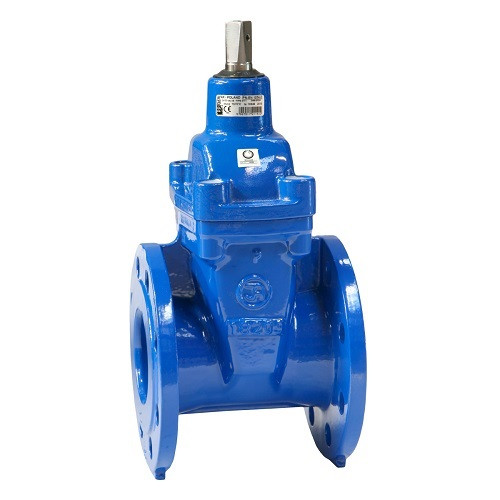 Задвижка JAFAR 2111 DN 80 PN16 фланцевая клиновая чугунная с обрезиненным клином