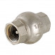 Клапан обратный VALTEC VT.151.N.04 1/2&amp;quot; DN 15 PN 40 пружинный резьбовой с латунным золотником, латунный с никелевым покрытием