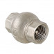 Клапан обратный VALTEC VT.151.N.05 3/4&amp;quot; DN 20 PN 40 пружинный резьбовой с латунным золотником, латунный с никелевым покрытием