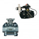 Кран шаровой ABRA BV11 DA ВР 1 1/4&amp;quot; DN 32 PN 40 с пневмоприводом нержавеющая сталь