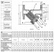 Фильтр сетчатый ABRA YF-3016-D DN 600 PN 16 фланцевый чугунный
