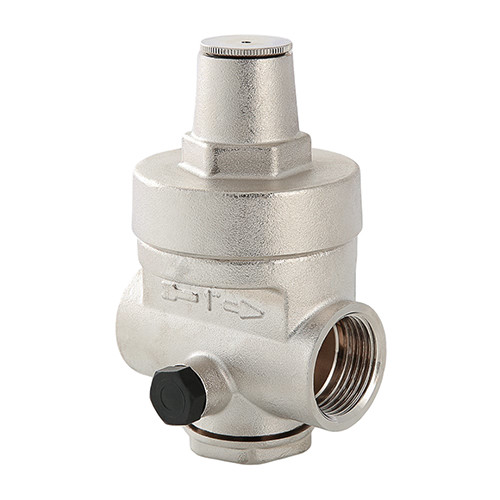 Редуктор давления VALTEC VT.087.N.0945 2&amp;#039;&amp;#039; DN 50 PN 25 поршневой, прямого действия, латунный с никелевым покрытием