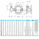 Затвор PAM Saint-Gobain EUROSTOP JPA DN 400 PN 25 поворотный фланцевый с двойным эксцентриком под электропривод подземный