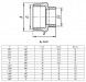 Ниппель переходной VALFEX VF.580 НР 1 1/4&amp;quot;x1&amp;quot; Ду 32x25 Ру 40 никелированный латунный
