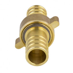 Соединитель для шланга латунный Aquasfera 9105-03 DN 20 PN 25 разъёмный, 9105-03