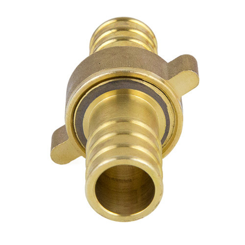 Соединитель для шланга латунный Aquasfera 9105-03 DN 20 PN 25 разъёмный, 9105-03