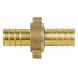 Соединитель для шланга латунный Aquasfera 9105-04 DN 25 PN 25 разъёмный, 9105-04