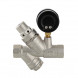 Клапан подпиточный VALTEC VT.515.N.04 1/2&amp;quot; DN 15 PN 16 с фильтром и манометром, латунный с никелевым покрытием