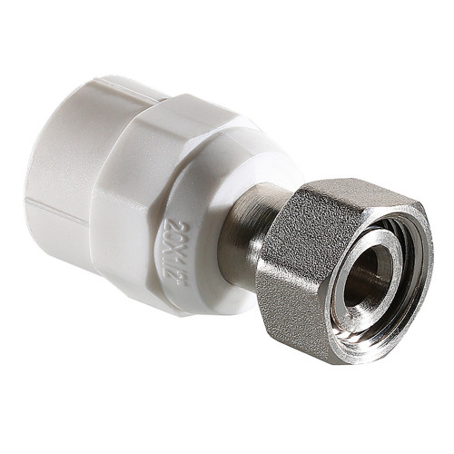 Переходник VALTEC VTp.708.K ВР 1/2&amp;quot; DN 20 PN 25 конус полипропиленовый комбинированный