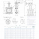 Затвор DENDOR 015W DN 125 PN 16 поворотный дисковый межфланцевый стальной с рукояткой