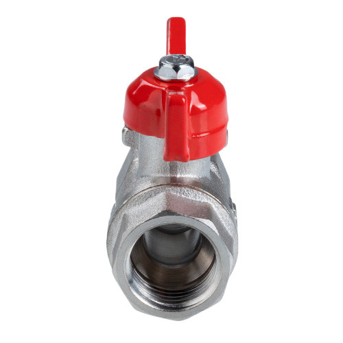 Шаровой кран VALTEC СТАНДАРТ 3/4&amp;quot; Ду20 Ру40 никелированный c внутренней резьбой VT.122.N.05