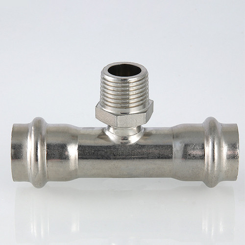 Тройник переходной VALTEC VTi.933.I НР 3/4&amp;quot; DN 18x20x18 PN 16 нержавеющая сталь