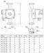 Насос циркуляционный Unipump CP 25-40 180 с мокрым ротором H=4м Q=48л/мин арт. 67353
