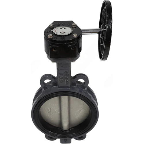 Затвор дисковый чугунный Benarmo 2012R DN 450 PN 16 поворотный межфланцевый с редуктором