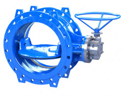 Затвор поворотный VAG EKN DN 700 PN 10 с двойным эксцентриком