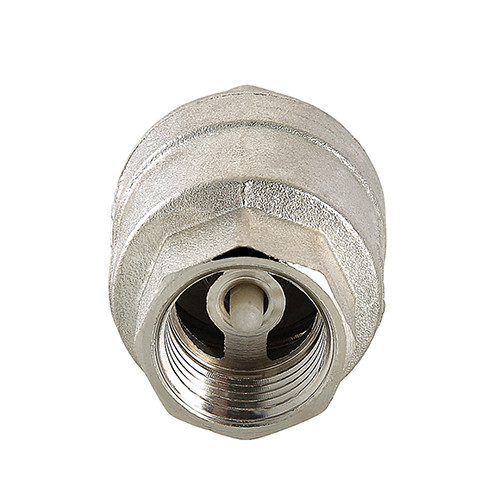Клапан обратный VALTEC VT.161.N.08 1 1/2&amp;quot; DN 40 PN 25 пружинный резьбовой, латунный с никелевым покрытием