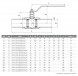 Кран шаровой цельносварной LD КШ.Ц.П.GAS.150/125.025.Н/П.02 Ду 150/125 Ру 25 стальной неполнопроходный под приварку