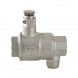 Клапан обратный VALTEC VT.171.N.04 1/2&amp;quot; DN 15 PN 40 пружинный резьбовой, с дренажем и воздухоотводчиком, латунный с никелевым покрытием