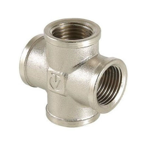 Крестовина VALFEX VF.760 ВР 1/2&amp;quot; Ду 15 Ру 40 никелированная латунная