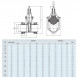 Задвижка HAWLE 4040E2 System 2000 DN 100/110 PN 16 раструбная клиновая чугунная с обрезиненным клином