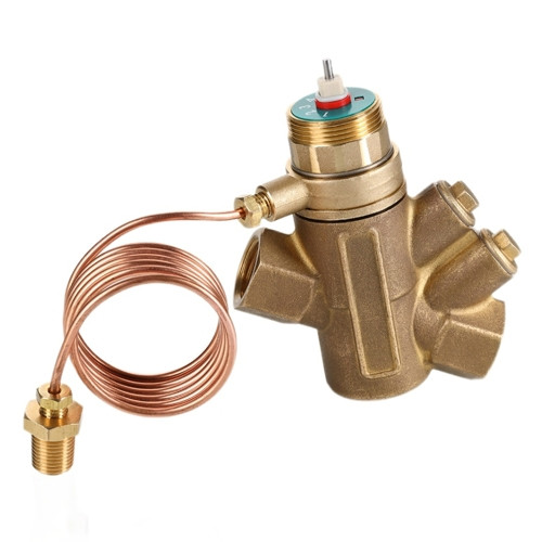 Автоматический регулятор перепада давления Valtec VT.043.GA 1&amp;quot; DN 25 PN 25 настраиваемый с регулирующим клапаном, 3-17 кПа