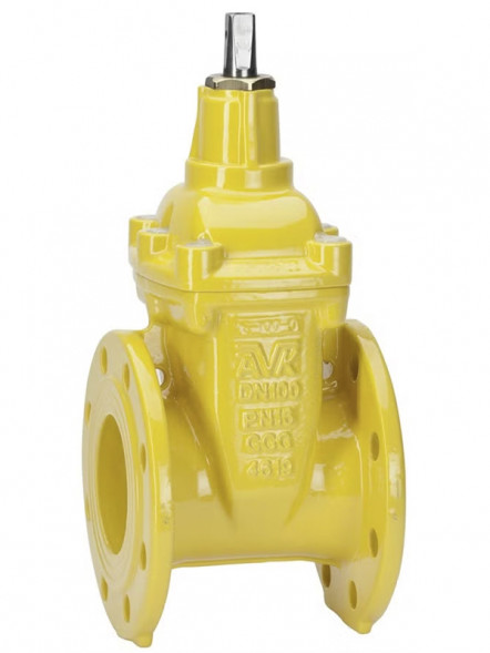 Задвижка AVK 06/70 DN 450 PN 10 клиновая фланцевая для газа