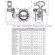 Затвор ЭНЭКОС Вр1 DN 600 PN 16 поворотный фланцевый с двойным эксцентриком с редуктором, электроприводом и блоком управления