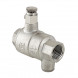 Клапан обратный VALTEC VT.171.N.07 1 1/4&amp;quot; DN 32 PN 25 пружинный резьбовой, с дренажем и воздухоотводчиком, латунный с никелевым покрытием