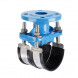 Врезной хомут HAWLE 3510 DN 450-100 PN 16 универсальный фланцевый