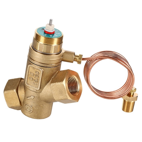 Автоматический регулятор перепада давления Valtec VT.043.GLA 1/2&amp;quot; DN 15 PN 25 настраиваемый с регулирующим клапаном, 3-17 кПа