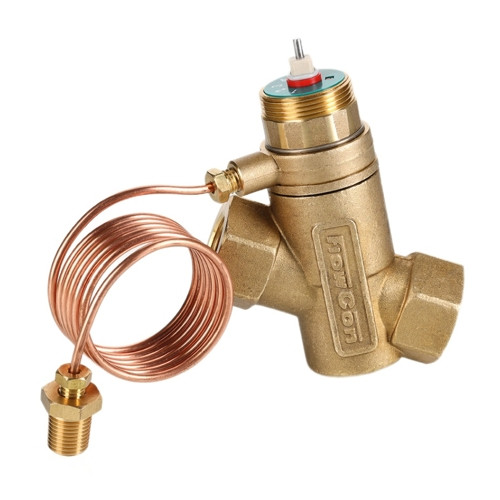 Автоматический регулятор перепада давления Valtec VT.043.GLA 1/2&amp;quot; DN 15 PN 25 настраиваемый с регулирующим клапаном, 3-17 кПа
