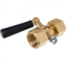 Кран трехходовый ЭКОМЕРА G1/2&amp;#039;&amp;#039;F-М20/1,5F