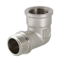 Латунный угольник VALTEC 1/4&amp;quot; резьбовой 90 с переходом на наружную резьбу VTr.092.N.0002