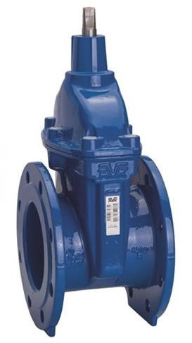 Задвижка AVK 06/30 DN 200 PN 10 фланцевая клиновая чугунная с обрезиненным клином