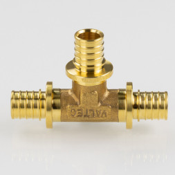 Тройник переходной VALTEC VTm.431.G DN 25x16x25 PN 16 латунный