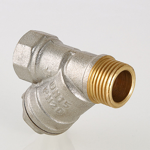Фильтр механической очистки VALTEC VT.191 ВР-НР 1/2&amp;quot; DN 15 PN 20 косой латунный