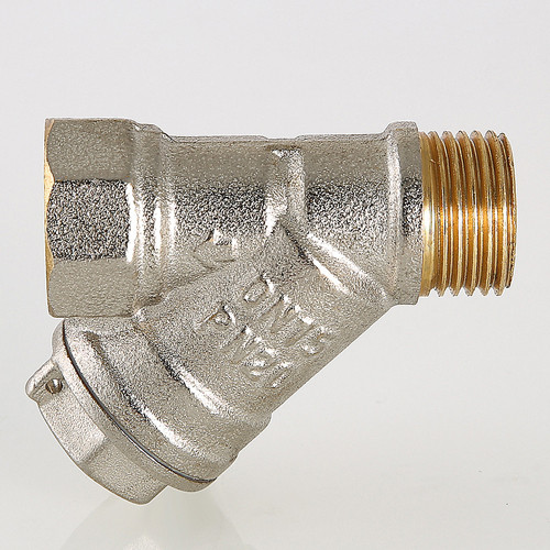 Фильтр механической очистки VALTEC VT.191 ВР-НР 1/2&amp;quot; DN 15 PN 20 косой латунный