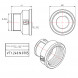 Латунная муфта VALTEC 1 1/4&amp;quot; х 3/4&amp;quot; переходная VTr.240.N.0705