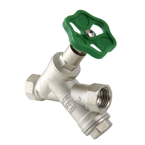Клапан запорно-регулирующий VALTEC VT.053 1/2&amp;quot; DN 15 PN 16 с косым фильтром прямоточный латунный