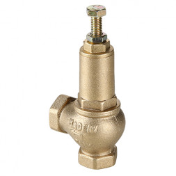 Клапан предохранительный VALTEC VT.1831.RG.04 1/2&amp;quot; DN 15 PN 16 малоподъемный, пружинный, регулируемый