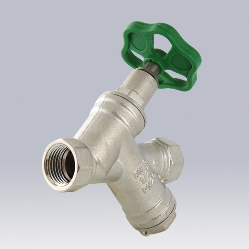 Клапан запорно-регулирующий VALTEC VT.053 3/4&amp;quot; DN 20 PN 16 с косым фильтром прямоточный латунный