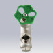 Клапан запорно-регулирующий VALTEC VT.053 3/4&amp;quot; DN 20 PN 16 с косым фильтром прямоточный латунный