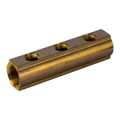 Коллектор распределительный Luxor CD 457 3 выхода ВР 1&amp;quot;х1/2&amp;quot; DN 25 PN 10 без регулировки